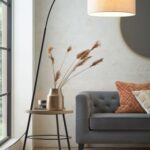 Floor lamps in the office