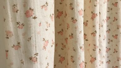 Floral Curtain
