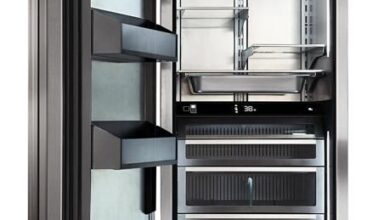 Freestanding refrigerator