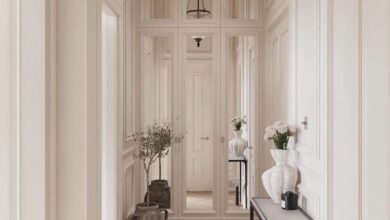 Furnishing the hallway