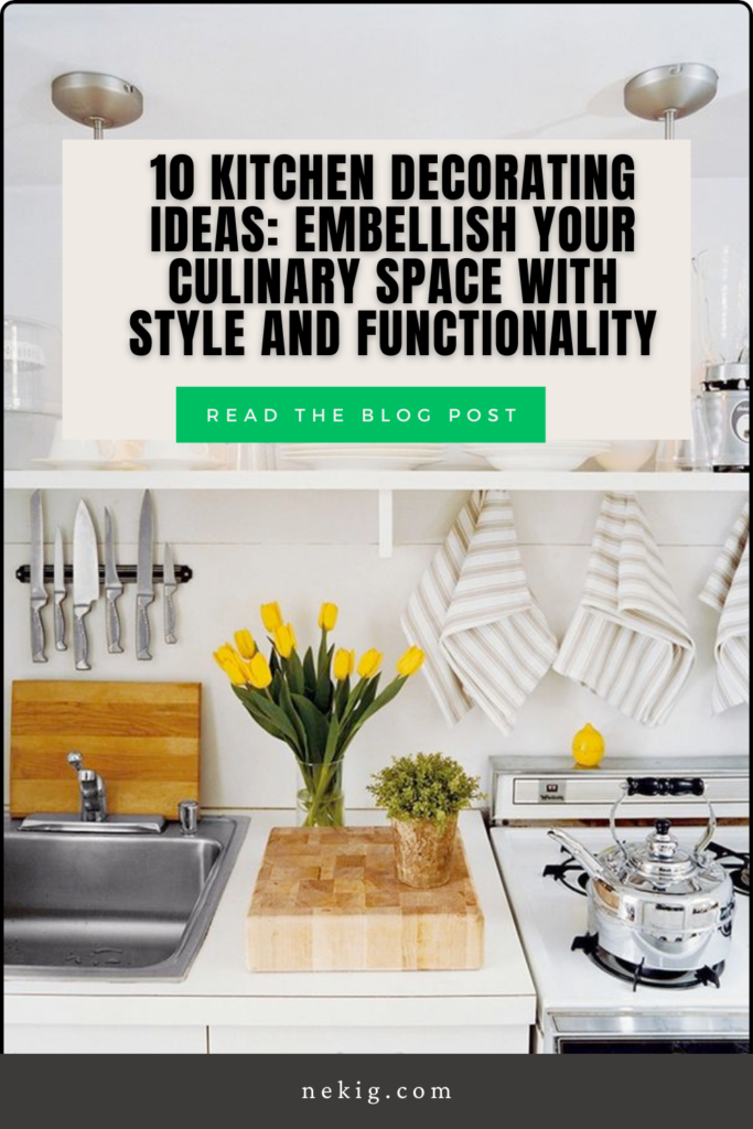 Furnishing tips for small kitchens