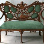 Furniture made of olive wood
