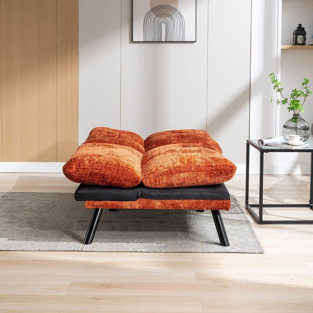 Futon Loveseat Comfortable seating solution for small spaces