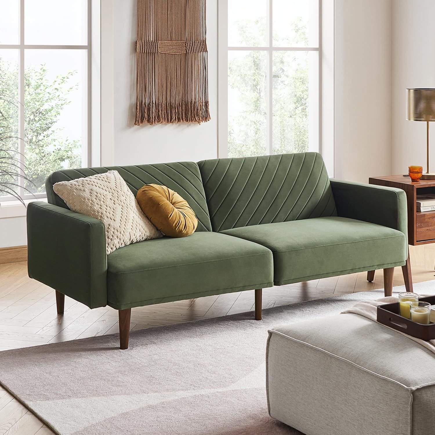 Futon Loveseat for Stylish and Functional Small Spaces