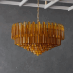 glass chandeliers