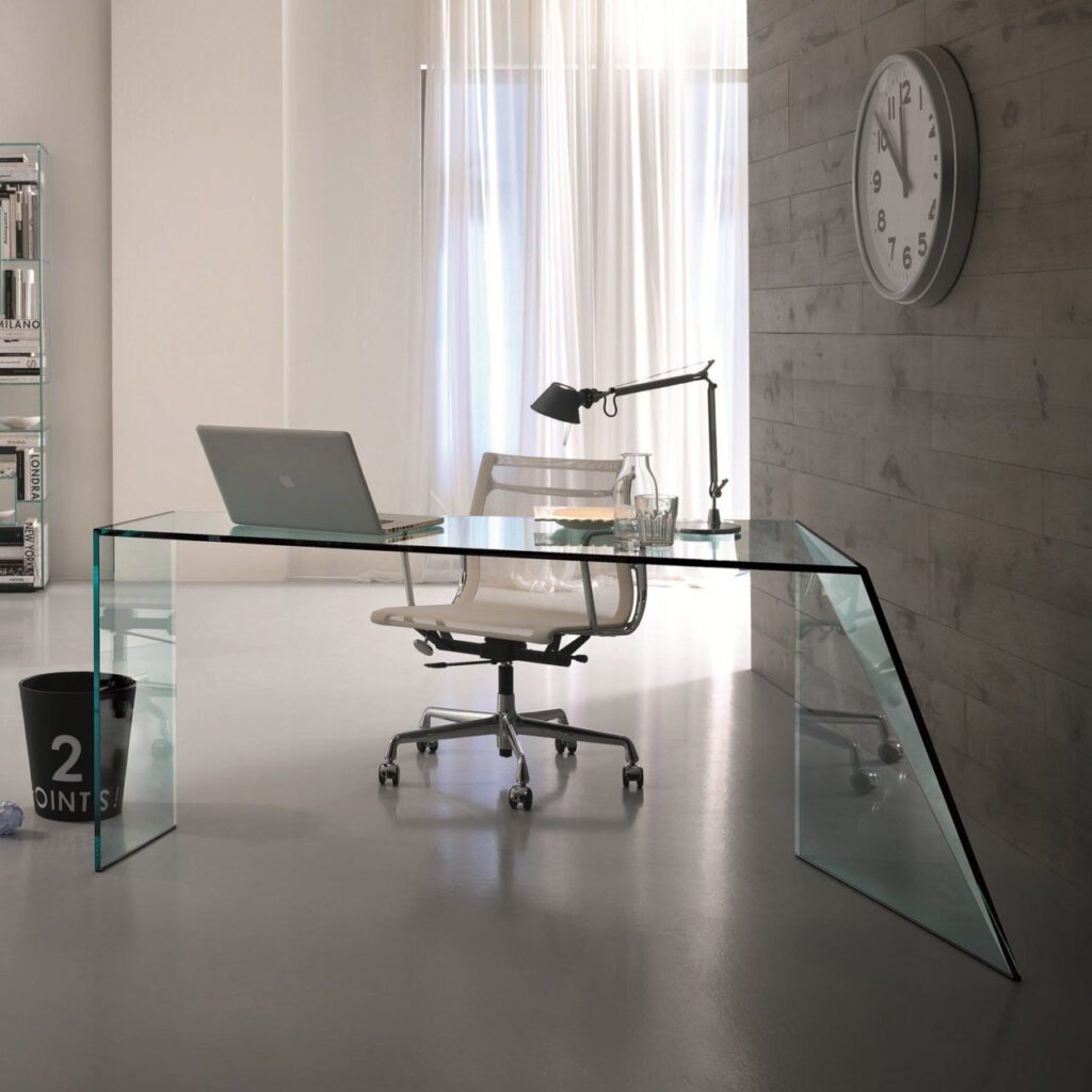 Glass Computer Desk