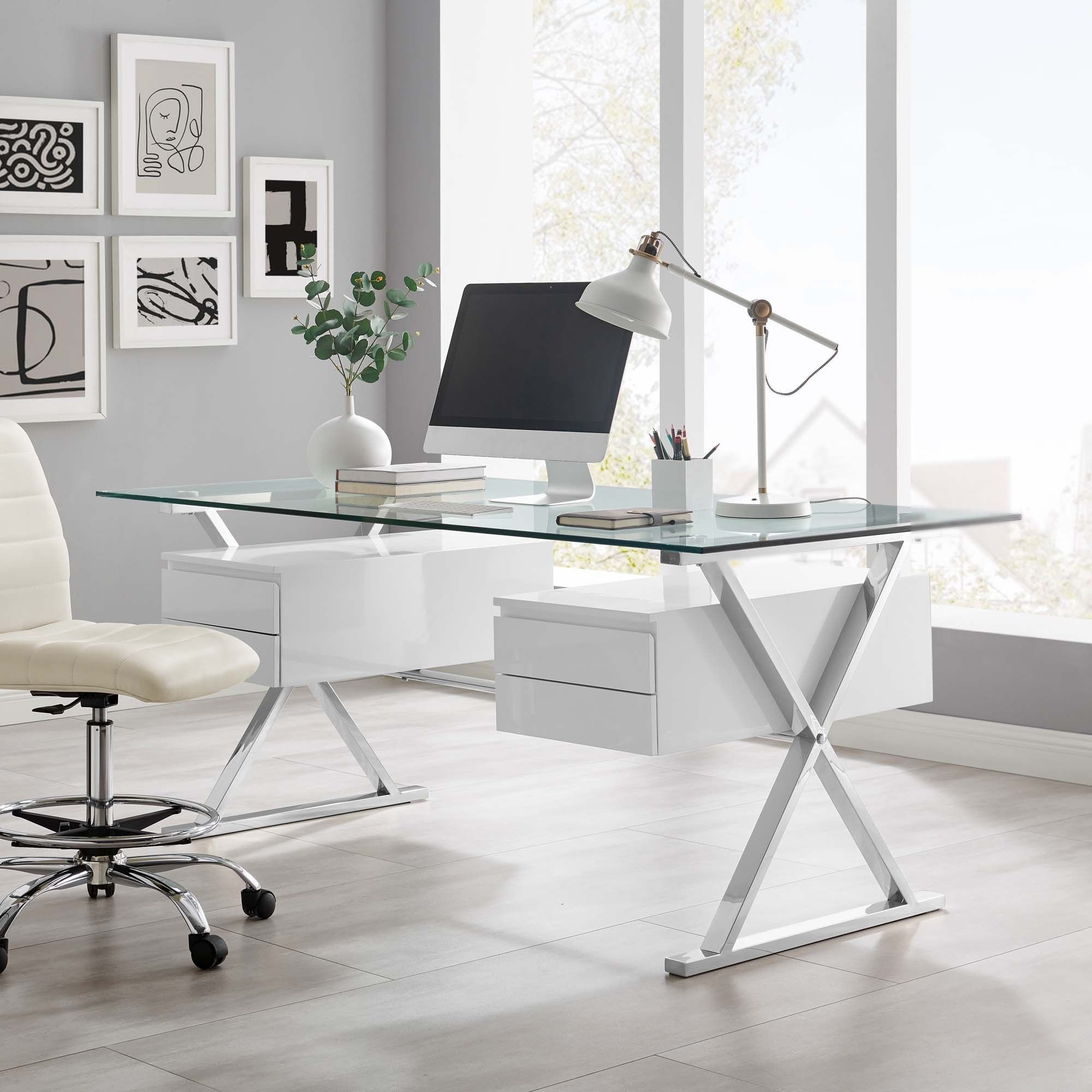 Glass Computer Desk The Ultimate Modern Workspace Solution