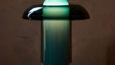 glass lamps design