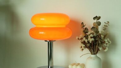 glass lamps design