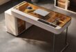 Glass Office Desk