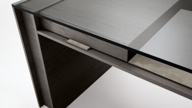 Glass Office Desk