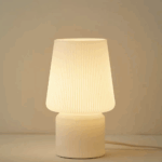 glass table lamp