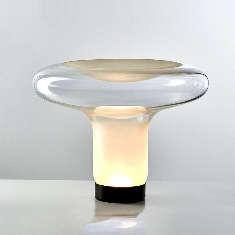 glass table lamp