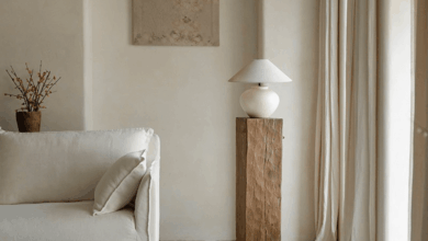 Go to the white lamp table