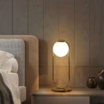 gold table lamp
