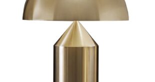 gold table lamp