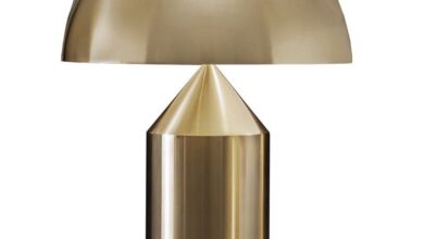 gold table lamp