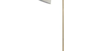 Gooseneck floor lamp