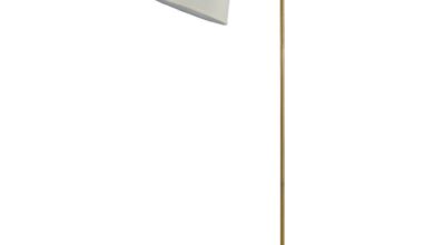 Gooseneck floor lamp