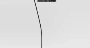 Gooseneck floor lamp