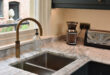 Granite kitchen worktop