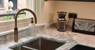 Granite kitchen worktop