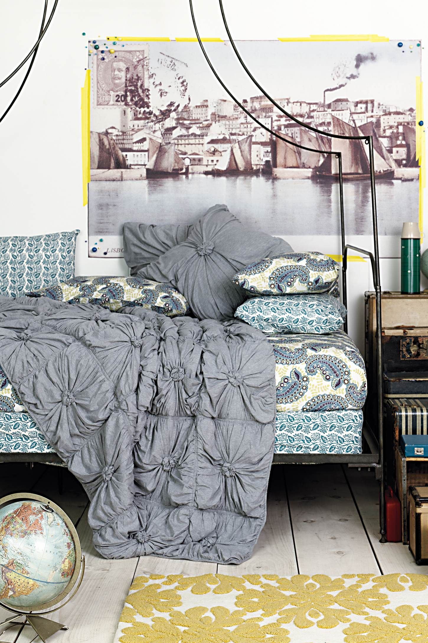 Gray Beds the Perfect Neutral Choice for Your Bedroom