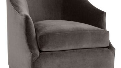 Gray Club Chair