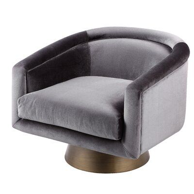 Gray Club Chair