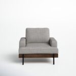 Gray Club Chair