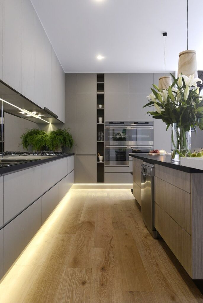 Gray Kitchen