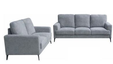 Gray Sofa And Loveseat