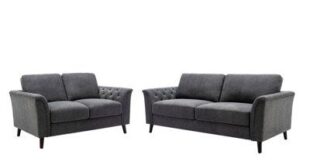 Gray Sofa And Loveseat