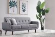 Gray Sofa And Loveseat