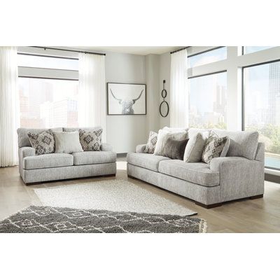 Gray Sofa And Loveseat