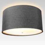 gray lampshade