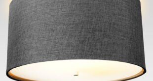 gray lampshade