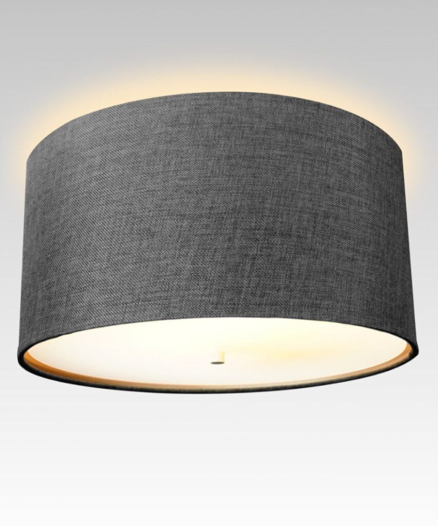 gray lampshade