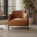 Green Leather Armchair