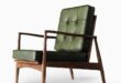 Green Leather Armchair