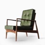 Green Leather Armchair