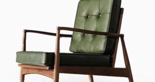 Green Leather Armchair