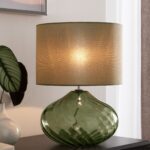 green table lamps