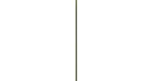 Green floor lamp