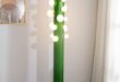 Green floor lamp