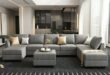 Grey Couch Sectional