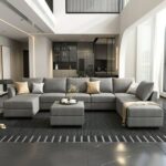 Grey Couch Sectional