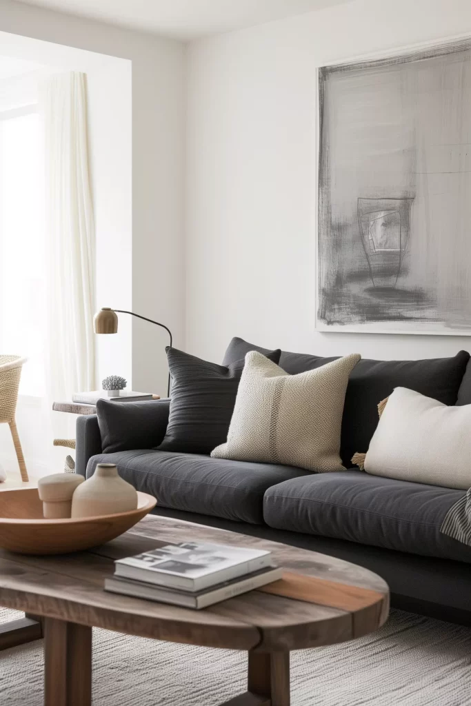 Grey Couch Sectional