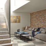 Grey Leather Sectional Sofa