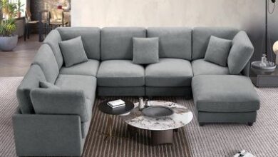 Grey Sectional Sofa